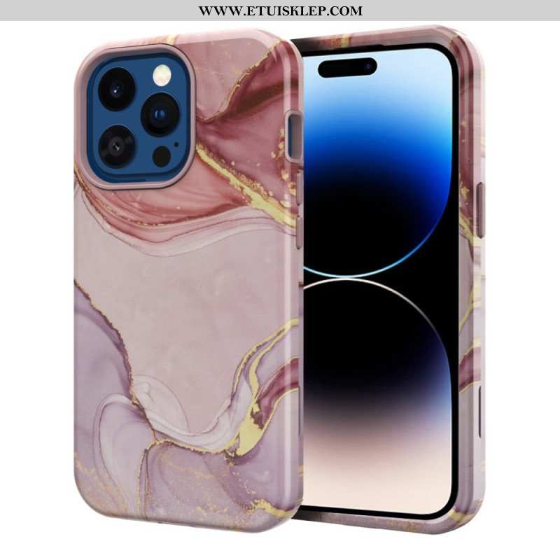 Etui do iPhone 14 Pro Max Wspaniały Marmur